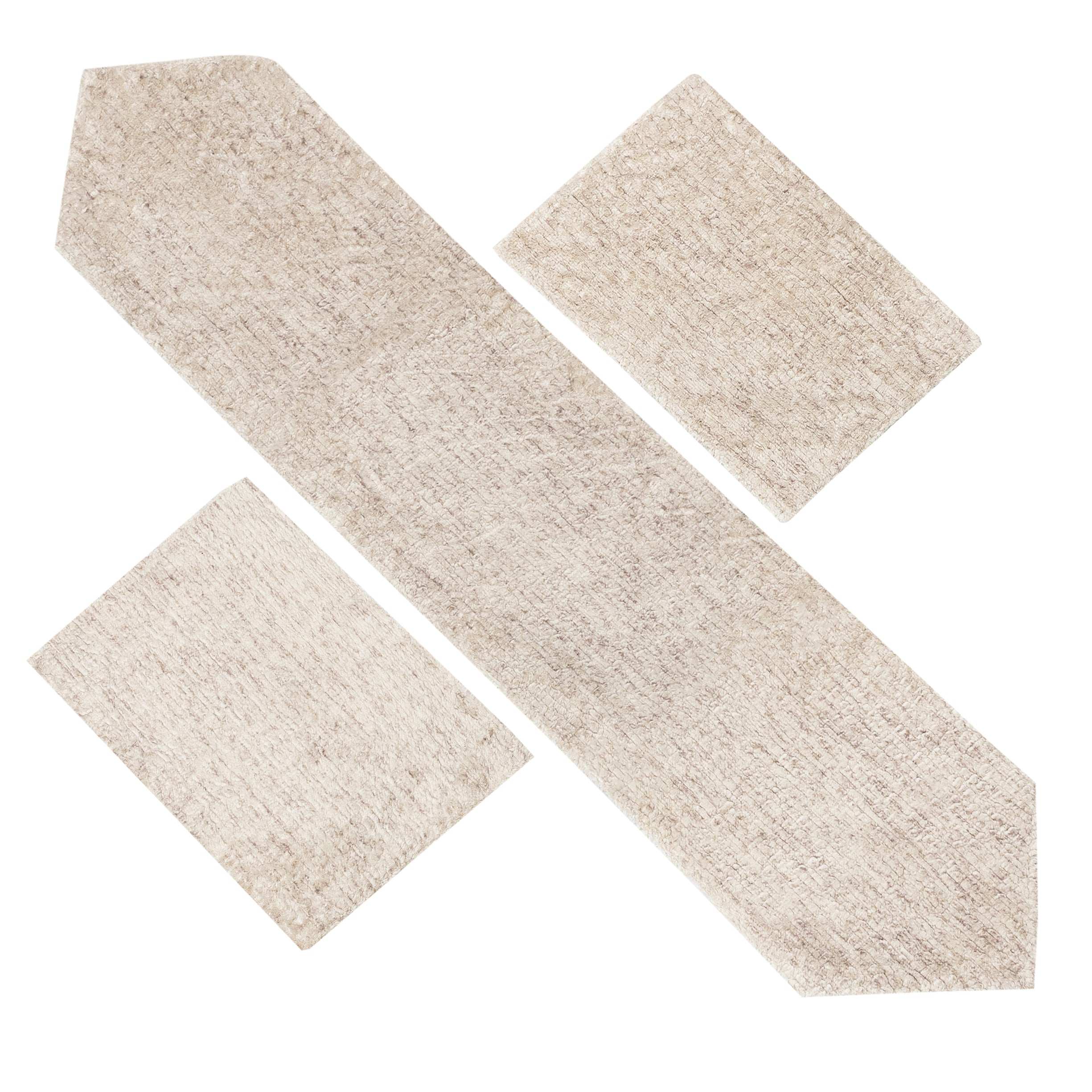 Premium Golden Velvet Table Runner Set for Modern Dining