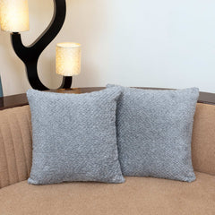 Premium Quality Fur Cushion Cover for Living Room Sofa or Bedroom Decor 16x16 Inches