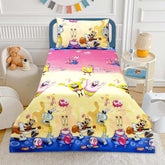 High Quality SpongeBob Design Kids Bed Sheet Cotton Fabric by Alezam Bedding