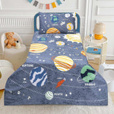 Space Theme Kids Bed Sheet Set with Planets Design by Alezam Bedding
