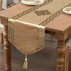 Elegant Versace Velvet Table Runner Set of 3 Pieces