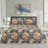 Premium Flower Design Duvet Cover Set with Pillow Covers