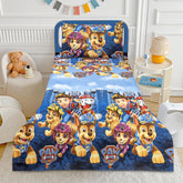 Premium Cotton Paw Patrol Kids Bedsheet Set for Bedroom