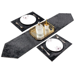 High Quality Table Runner with 2 Mats for Home Use