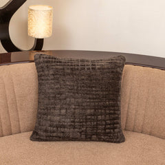 Premium Quality Fur Cushion Cover for Living Room Sofa or Bedroom Decor 16x16 Inches