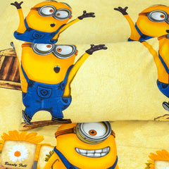 Comfortable Yellow Minions Character Bedding Set for Kids Room