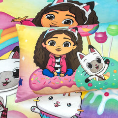 Colorful Gabby’s Dollhouse Bedsheet for Children Bedroom