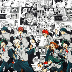 Cartoon Comic Bed Sheet for Kids Boys Cotton Soft Comfortable Set