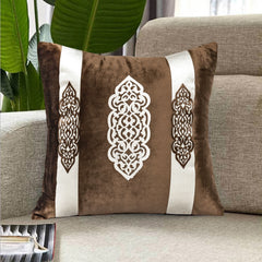 Luxury Print Velvet Sofa Cushion Cover