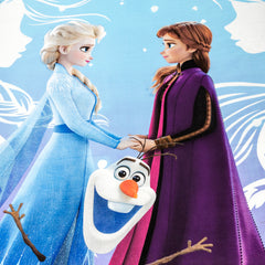Magical Frozen Character Print Kids Bedsheet Set by Alezam
