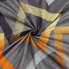 Premium King Size Duvet Cover Set with Modern Square Pattern