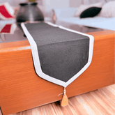 Premium Jute Border Style 03 Pcs Table Runner Set by Alezam