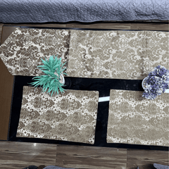 Premium Textured Fabric Table Runner for a Sleek and Modern Look