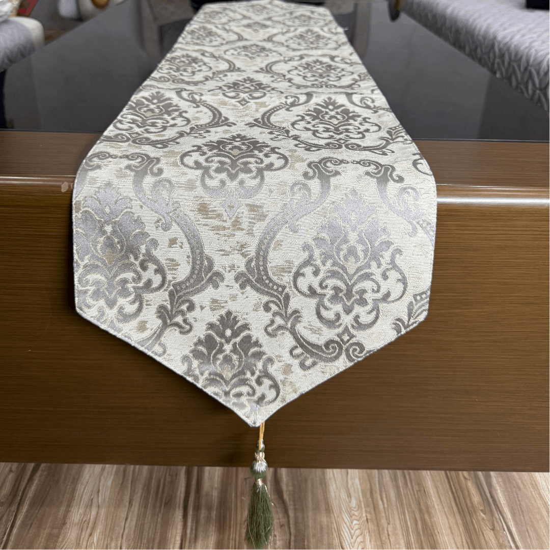 Modern Geometric Pattern Table Runner for Contemporary Interiors