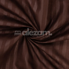 Elegant Micro Satin 03-Piece King Size Bed Sheet Set - Brown