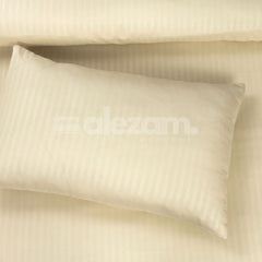 Elegant Micro Satin 03-Piece King Size Bed Sheet Set - Skin