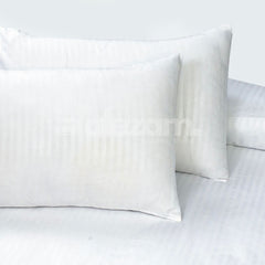 Elegant Micro Satin 03-Piece King Size Bed Sheet Set - White