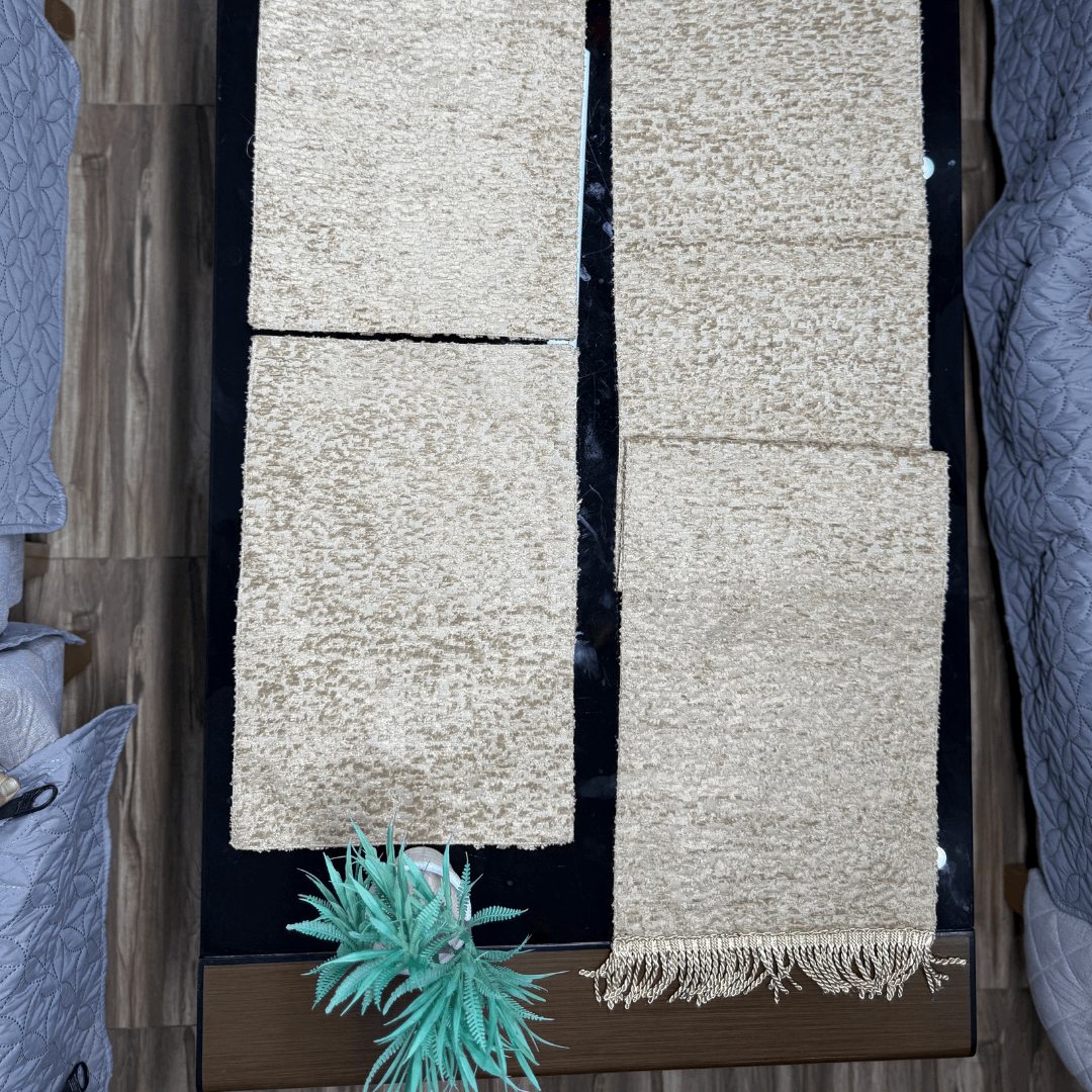 Elegant Floral Table Runner for Dining and Coffee Tables