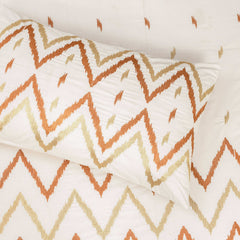 Premium Quality King Size 05 Pcs Embroidered Bed Sheet Set by Alezam