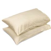 Cotton Satin Pillow Covers 20x30 Inches – Pack of 2 – Alezam Bedding