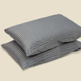 Alezam Cotton Satin Pillow Covers 20x30 Inches – Pack of 2