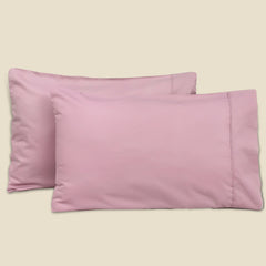 Alezam Elegant Cotton Satin Pillow Covers – Pack of 2