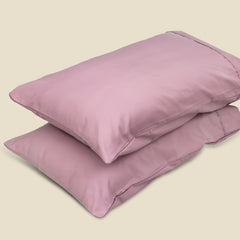 Alezam Elegant Cotton Satin Pillow Covers – Pack of 2