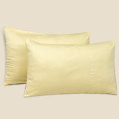 Comfortable & Durable Cotton Satin Pillowcases – Pack of 2