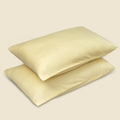 Comfortable & Durable Cotton Satin Pillowcases – Pack of 2