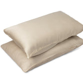 Alezam Cotton Satin Pillow Covers – Pack of 2 – Soft & Stylish