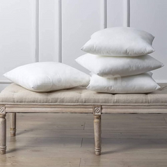 Premium Ball Fiber Fill Cushion with Cotton Cover