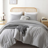 All-Season King Duvet Cover Set - Soft & Breathable