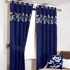 Luxurious Velvet Curtain Set – 2 Panels for Living Room & Bedroom