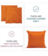 Premium Velvet Cushion Cover Plain Without Filling 16x16 inches