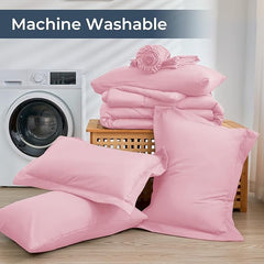 Premium 6-Piece Bedding Set with Filled Quilt, Bedsheet, and Pillow Covers