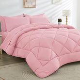 Premium 6-Piece Bedding Set with Filled Quilt, Bedsheet, and Pillow Covers