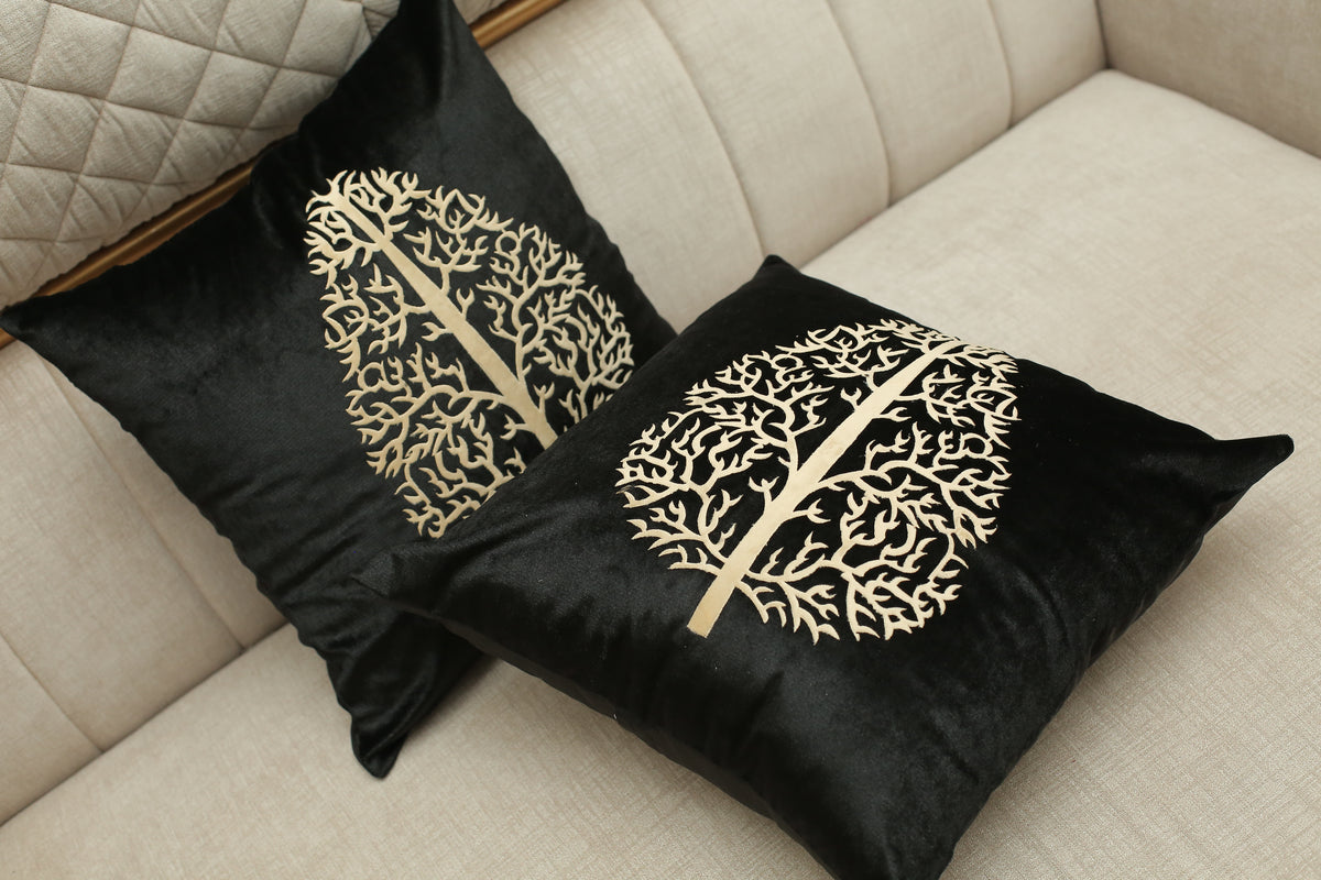 Luxury Laser Carving Velvet Cushions Cover 16″ x 16″