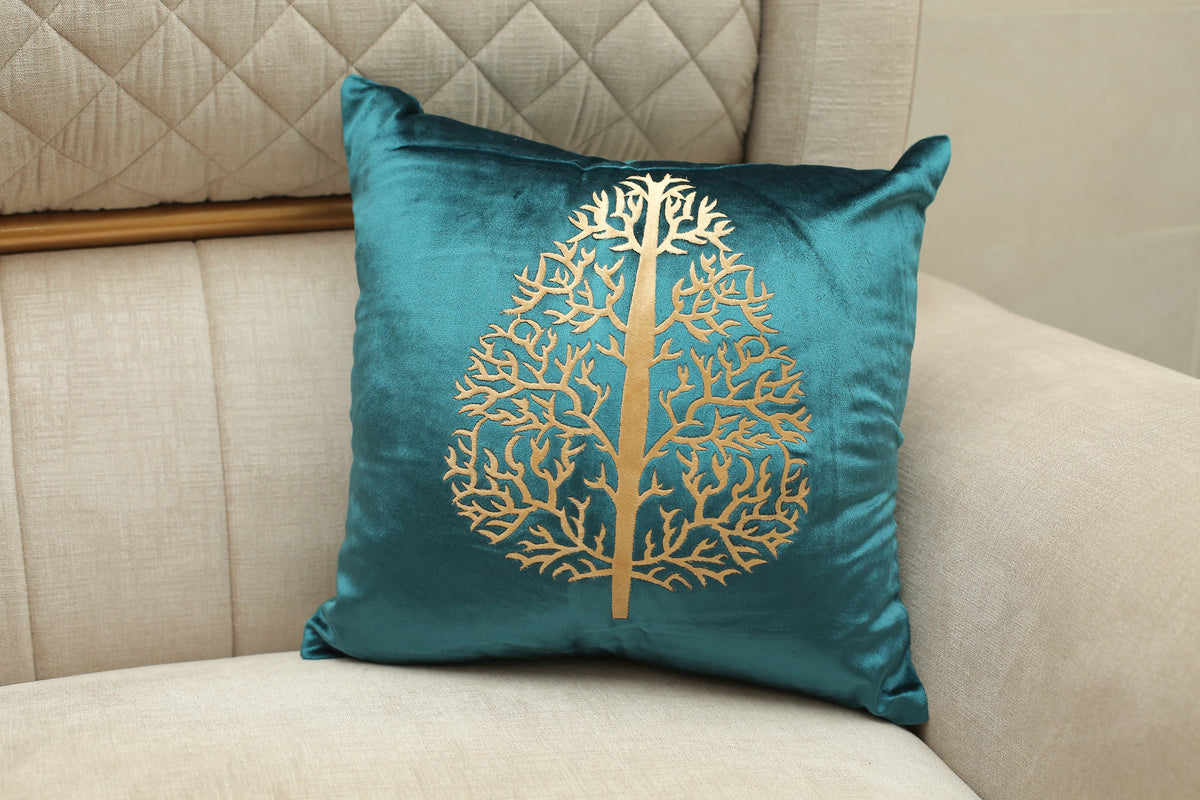 Luxury Laser Carving Velvet Cushions Cover 16″ x 16″