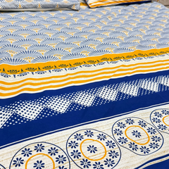 Luxury Cotton Bed Sheet Set King Size – 3 Pcs by Alezam Bedding