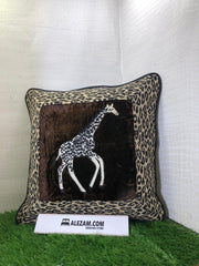 Premium Animal Textured Cushion Covers 16x16 for Couch