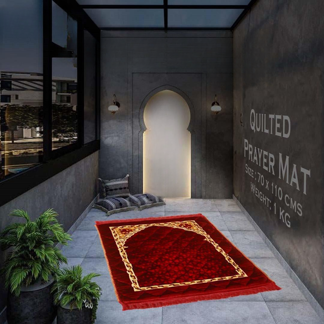 Soft-Filled Thick Prayer Mat for Ultimate Support