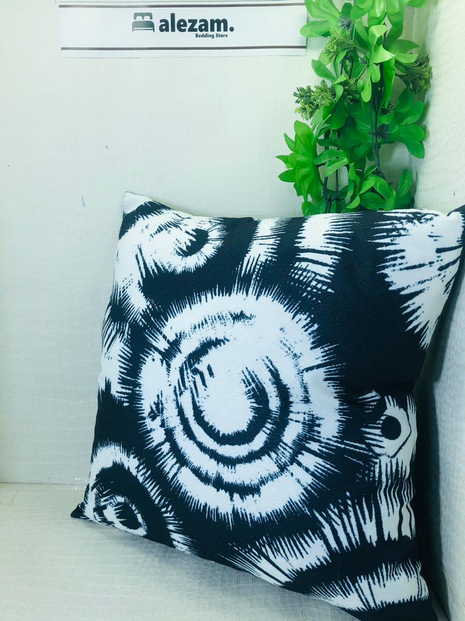 Alezam Throw Cushion Cover - Digital Print Luxury 16x16