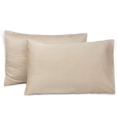 Alezam Cotton Satin Pillow Covers – Pack of 2 – Soft & Stylish