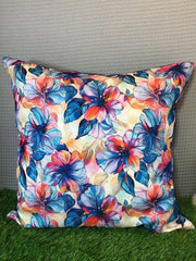 Luxury Digital Print Cushion Cover Charming Floral Artwork by Alezam