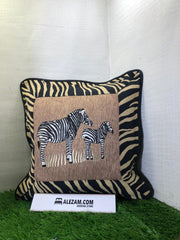 Classic Textured Sofa Cushion Cover by Alezam